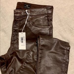 NWT AG waxed jeans